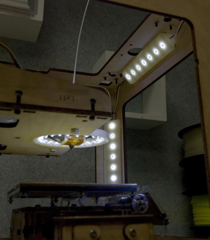 5mm LED Light Kit - Ring Light and Corner mount Bars