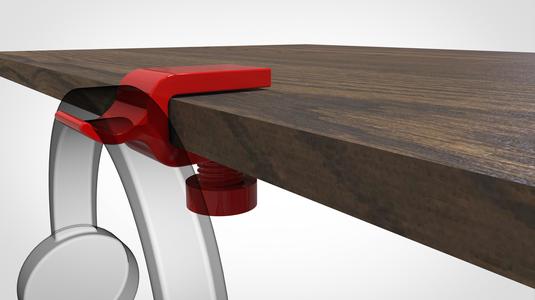 Headphone 20 mm desk holder