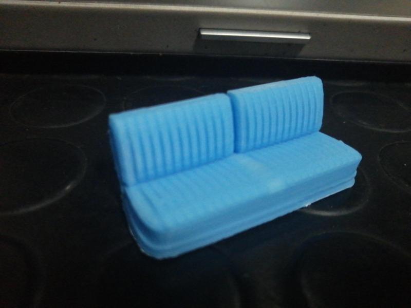 Classic Style Bench Seat 1:24 & 1:25 Scale