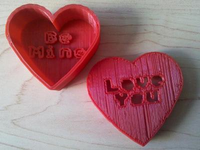 Message Heart Box