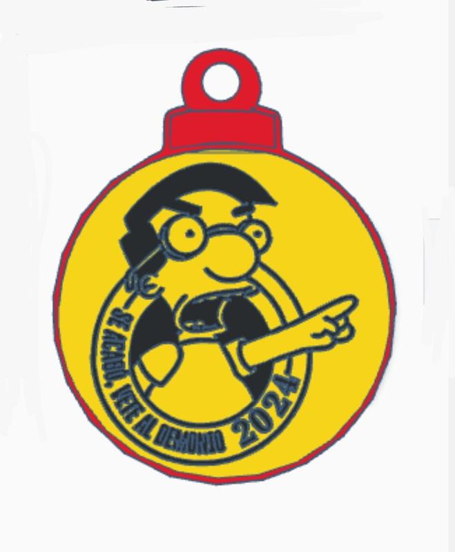 Christmas tree ornament Milhouse