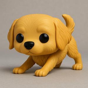 Funko Pop Golden Retriever - Yoga Adho Mukha Svanasana