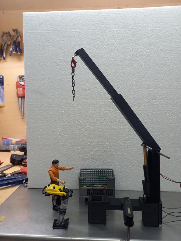 bruder sprinter wpl12 rc crane