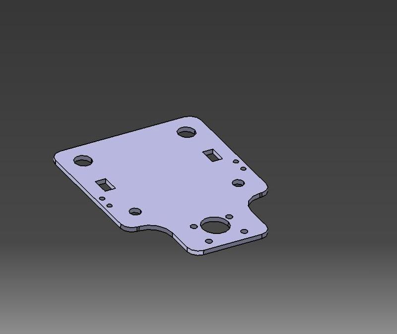 TevoTarantula 3d printer's X-axis carrier