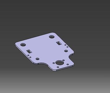 TevoTarantula 3d printer's X-axis carrier