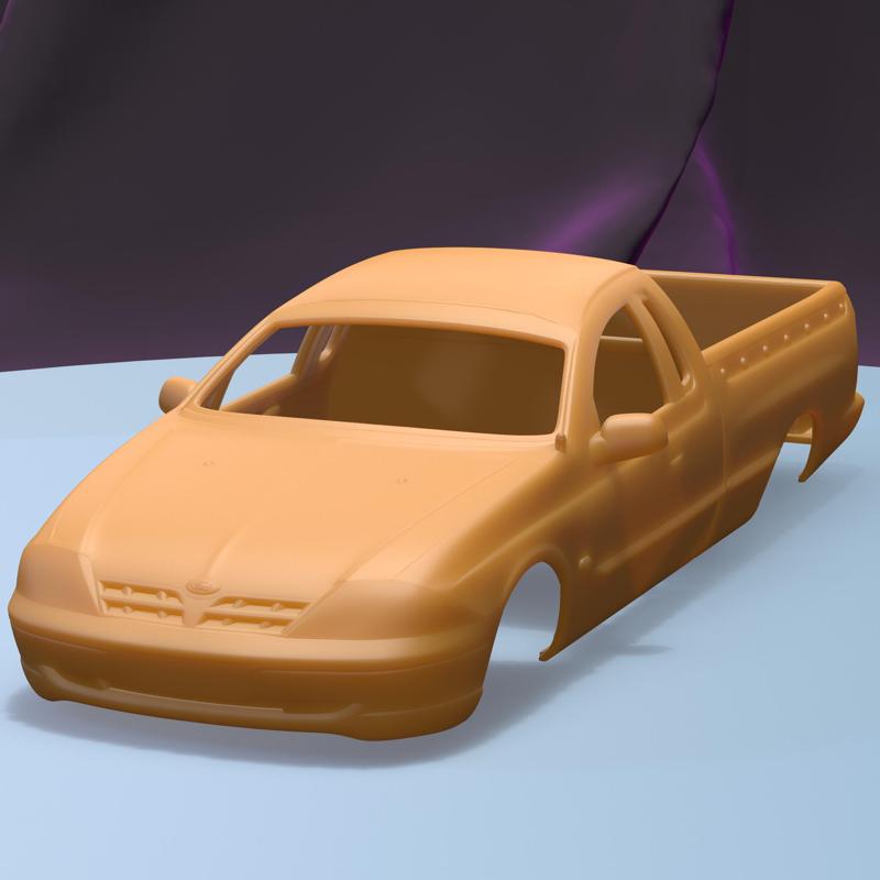 FORD FALCON UTE XLS 2000  (1/24) printable car body