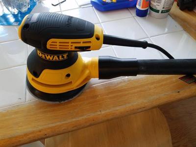 Dewalt Random Orbital Sander ShopVac Attachment