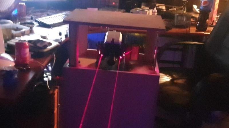 Fully automatic BB gun turret