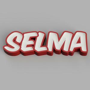 NAMELED SELMA - LED LAMP WITH NAME