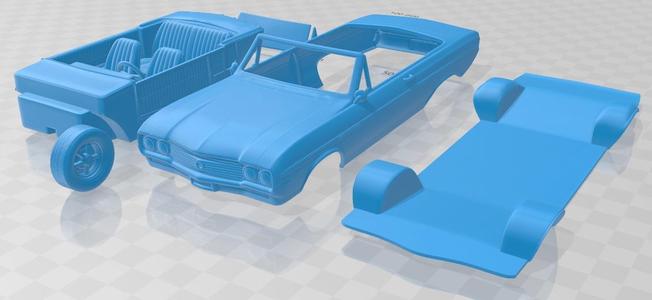 Buick Skylark Convertible 1964 Printable Car