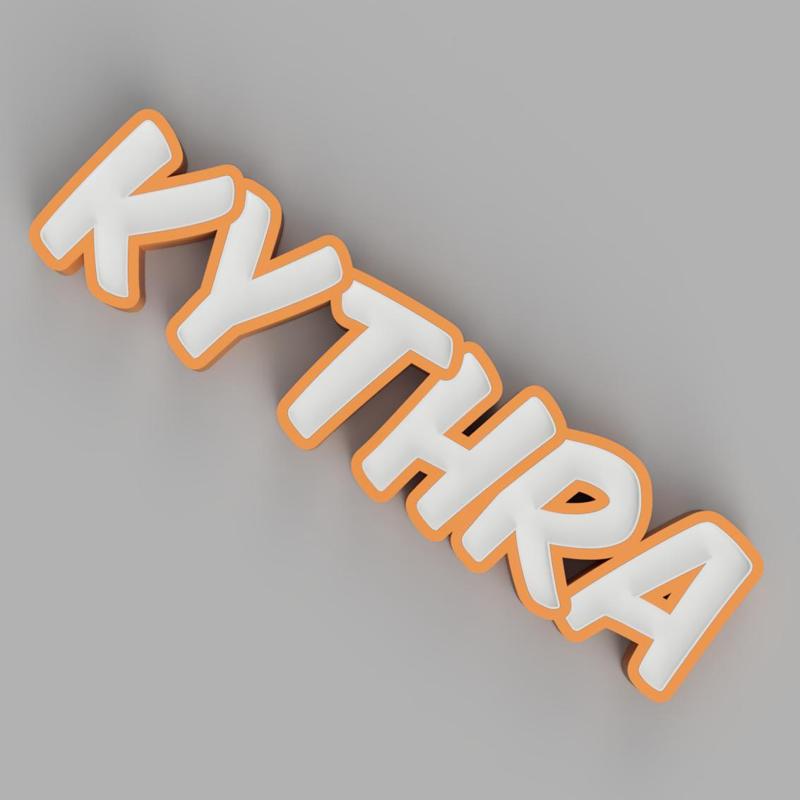 NAMELED KYTHRA - LED LAMP WITH NAME