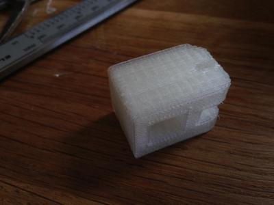 Torsion Block for building Torsion rod powered cars