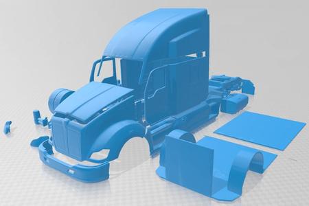 Kenworth T680 2015 Printable Truck