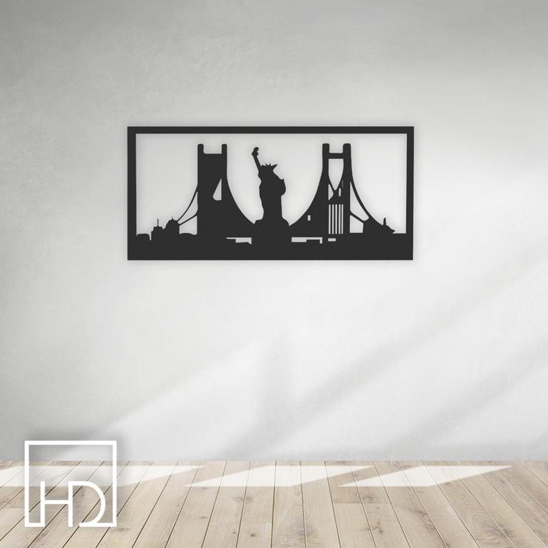 New York City wall decoration by: HomeDetail