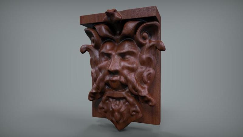 Bearded Man Ornament