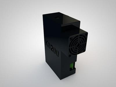 pcb box for k8200 with fan 40mm