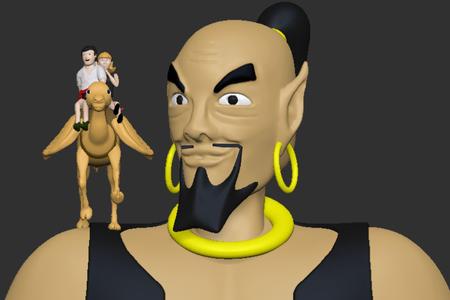 Shazzan, Kaboobie, Chuck and Nancy