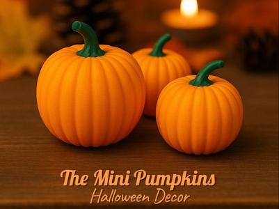 The mini halloween pumpkin kit