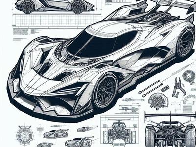 HyperCar Blueprint 2