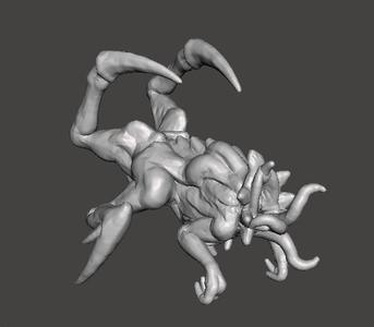 ALIENS PATHOGEN STALKER MINIATURE MODEL FOR SCIFI AND FANTASY GAMES RPG DND