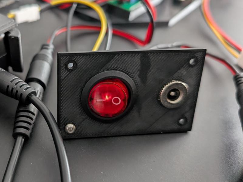 Switch & Charge Port Plate - TalentCell Battery