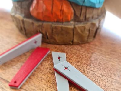 Mid Century Key Chain