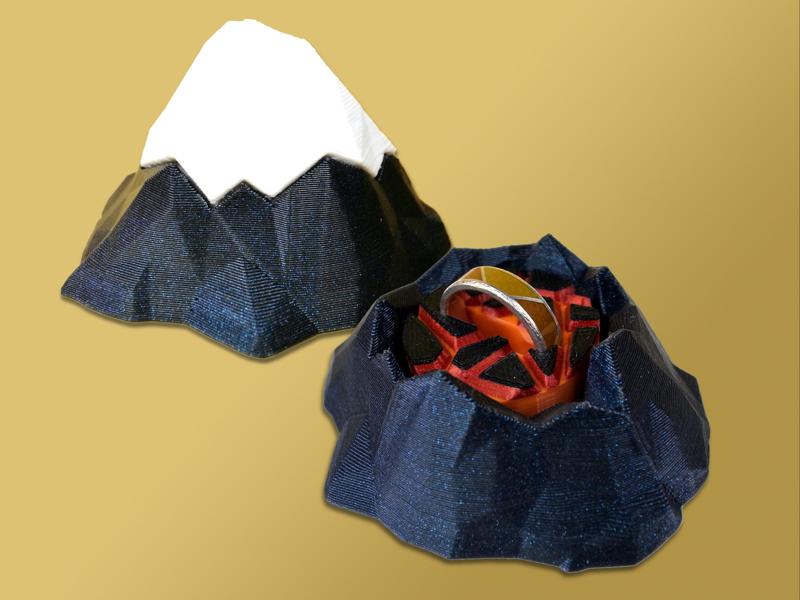 Lord of the Rings Geometric Ring Box