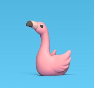 Flamingo Ring Holder