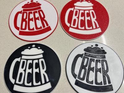 NO AMS - Beer Coaster - beer coaster