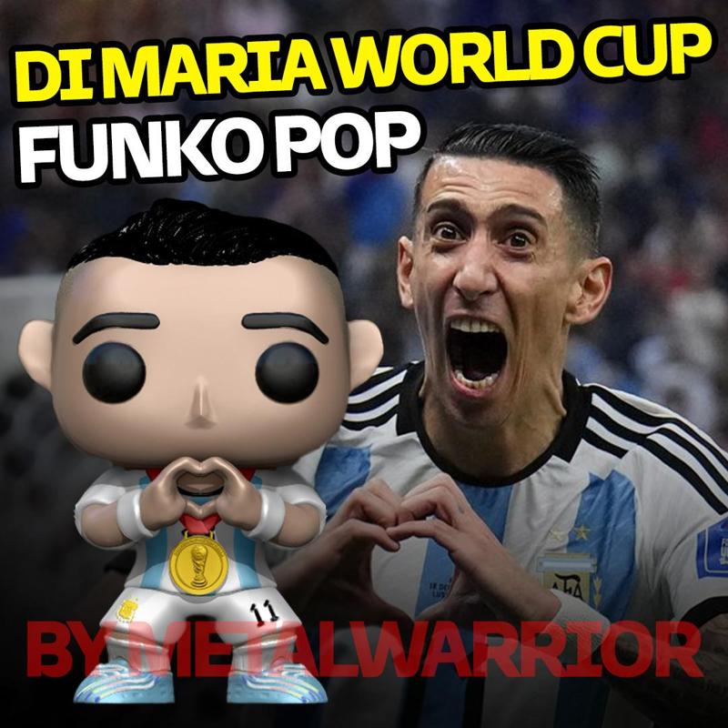 ANGEL FIDEO DI MARIA FUNKO POP - ARGENTINA NATIONAL TEAM - WORLD CUP QATAR 2022