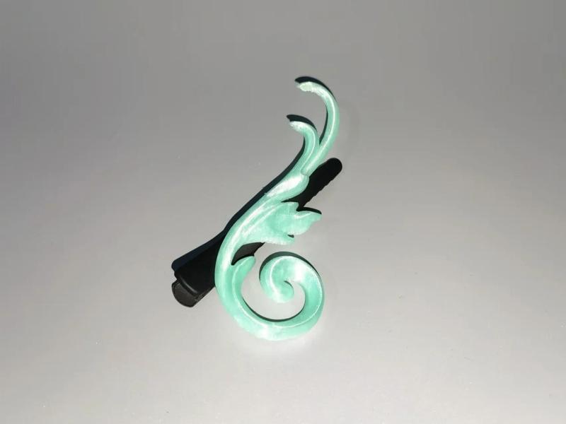 Luoshui Cloud Ripple Hair Clip