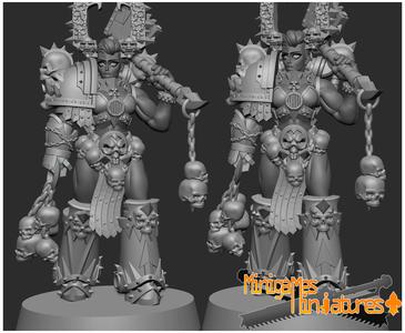 Kharn anime figurine