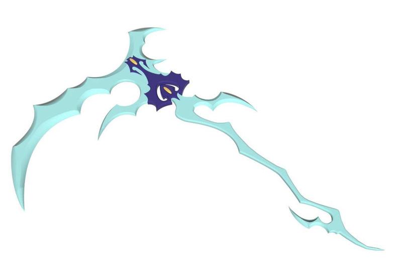 Bluemoon Witch Scythe