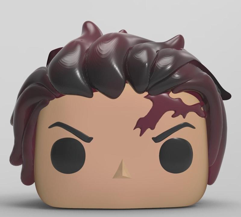 Alcancia head of Tanjiro Kamado