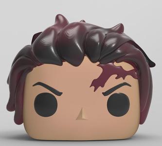 Alcancia head of Tanjiro Kamado