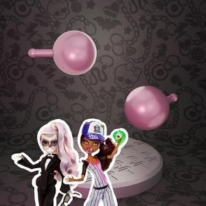 Monster High Clawdeen Wolf Ghoul Sports/ Zomby Gaga doll bubble gum replacement