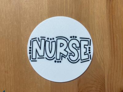 Nurse Coaster
