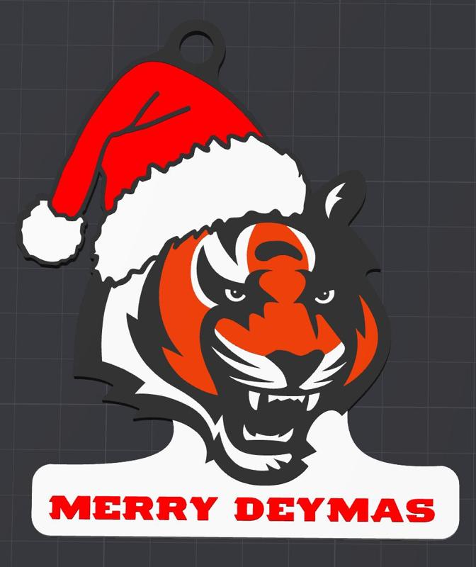 Bengals Christmas Ornament