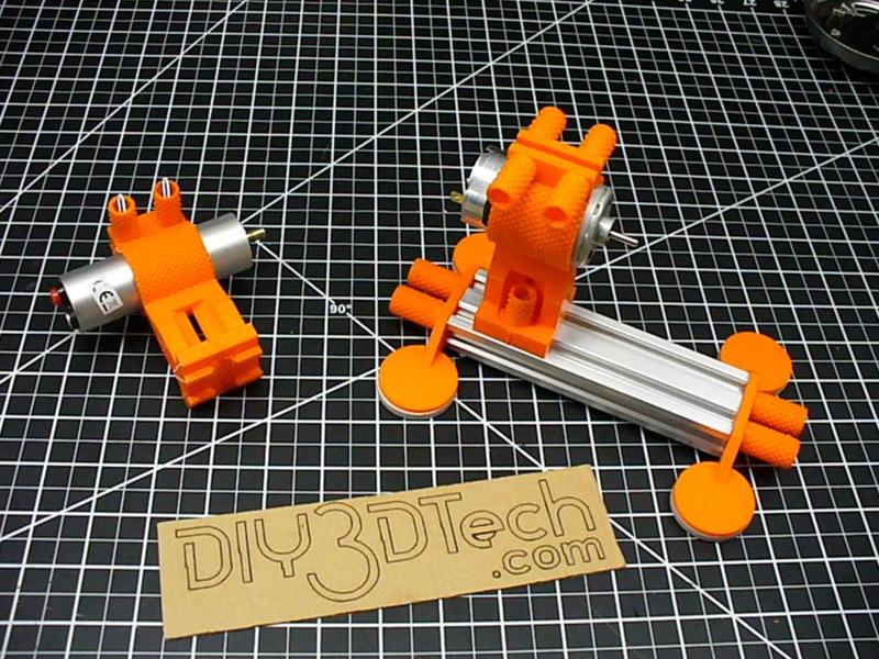 Mabuchi 555 and Drill Motor Mounts to 20x40 V-Slot!