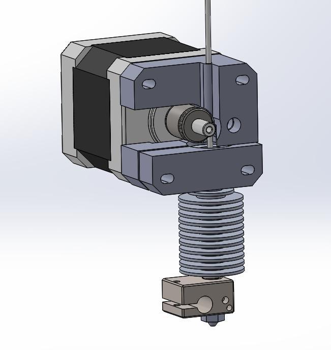 direct extruder - mk7 gear - E3D v6 - 1.75 filament