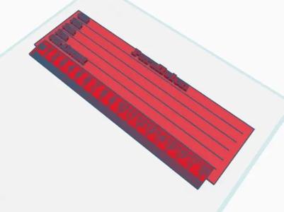 Special Ruler for Drawing Parallel Lines