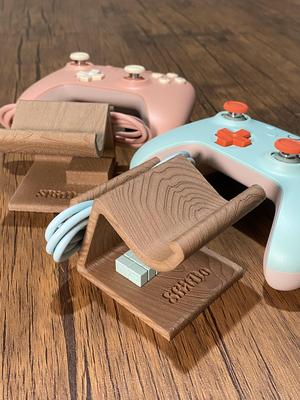 8bitdo Ultimate Controller Stand Wood Texture Wooden Texture