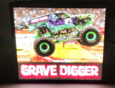 Grave Digger V2 Lithophane Panel