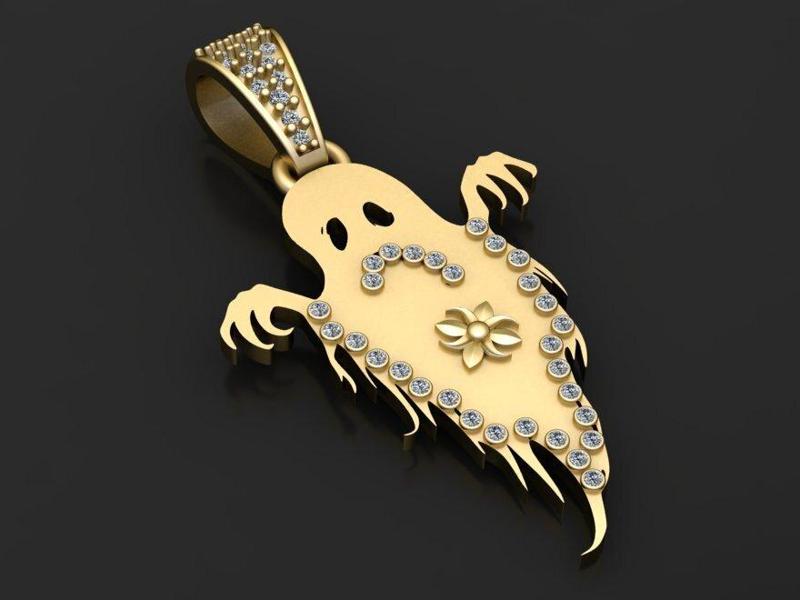 Aromatherapy Cat Pendant 3D printable model