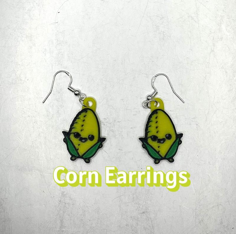 Corn Buddy Earrings