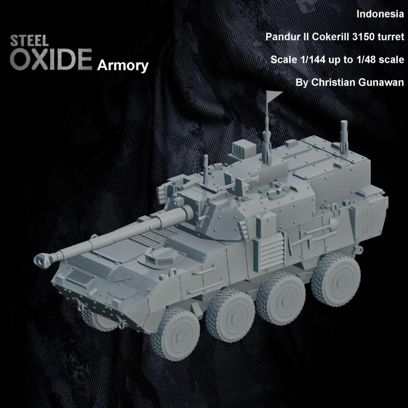 Indonesia Pandur II 105mm Cokerill 3105 turret
