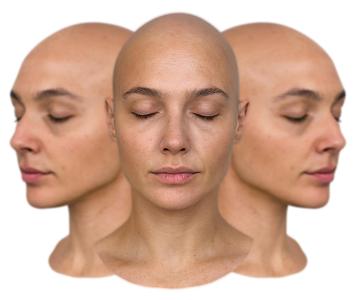 Gal Gadot as Wonder Woman likeness sculpt 3D model