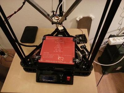 Kossel clear base plate