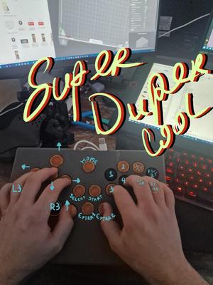 Hitbox Leverless Arcade Fighting  Controller Super Duper Cool