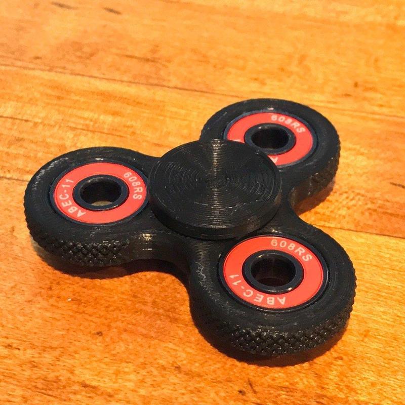 Fidget Spinner 608 Big Bearing Caps